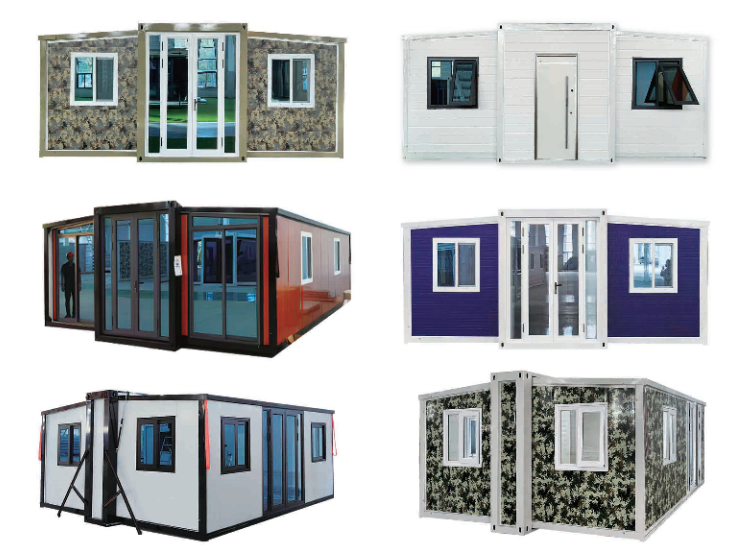 40Ft Expandable Container House Ready Made Living Prefabricated Villa With 3 Bedroom Prefab Portable Mobile Tiny Home