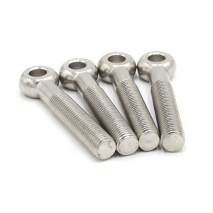 SS 304 Stainless Steel Eyebolt DIN444 M6 M8 M10 M12 M16 M24 Length 25-180mm Joint Ring Lifting Eye Bolt