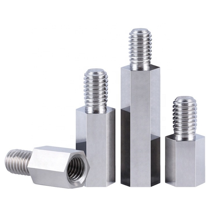 303 Stainless Steel Metal Hex Male Female Thread Distance Screw Bolt PCB Board Support Standoff Spacer M2 M2.5 M3 M4 M5 M6