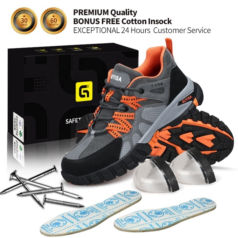 GUYISA Non-slip safety shoes Insulated 10KV welder safety work shoes