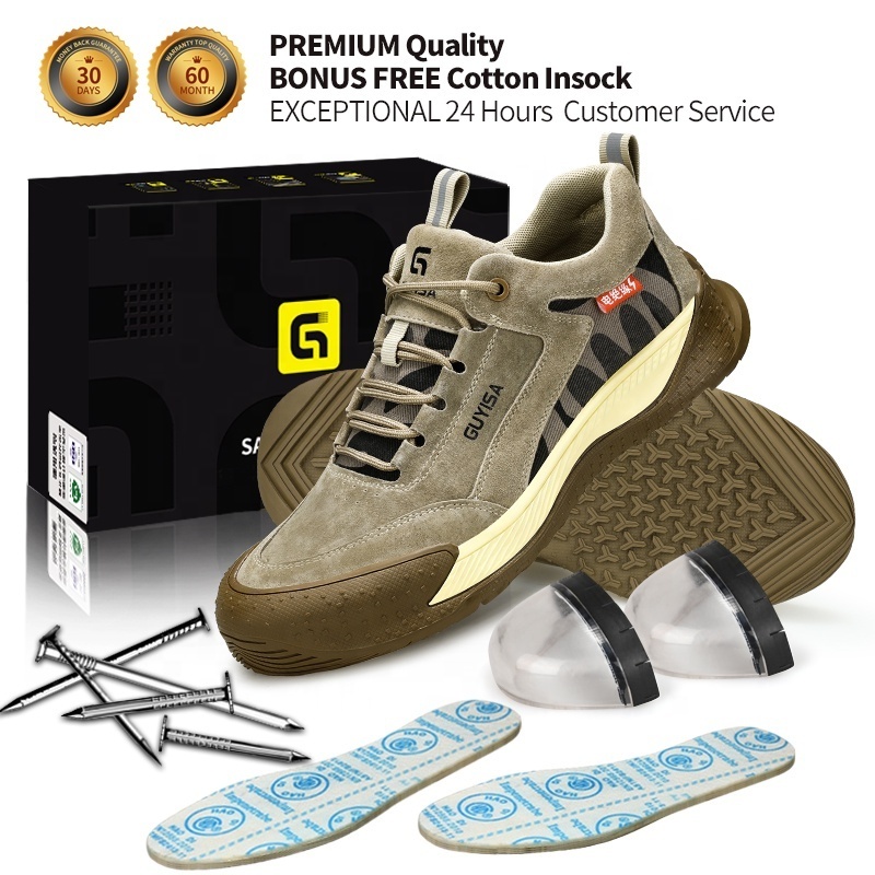 GUYISA Welders Safety Shoes Professional Insulation 10KV Safety Work Shoes