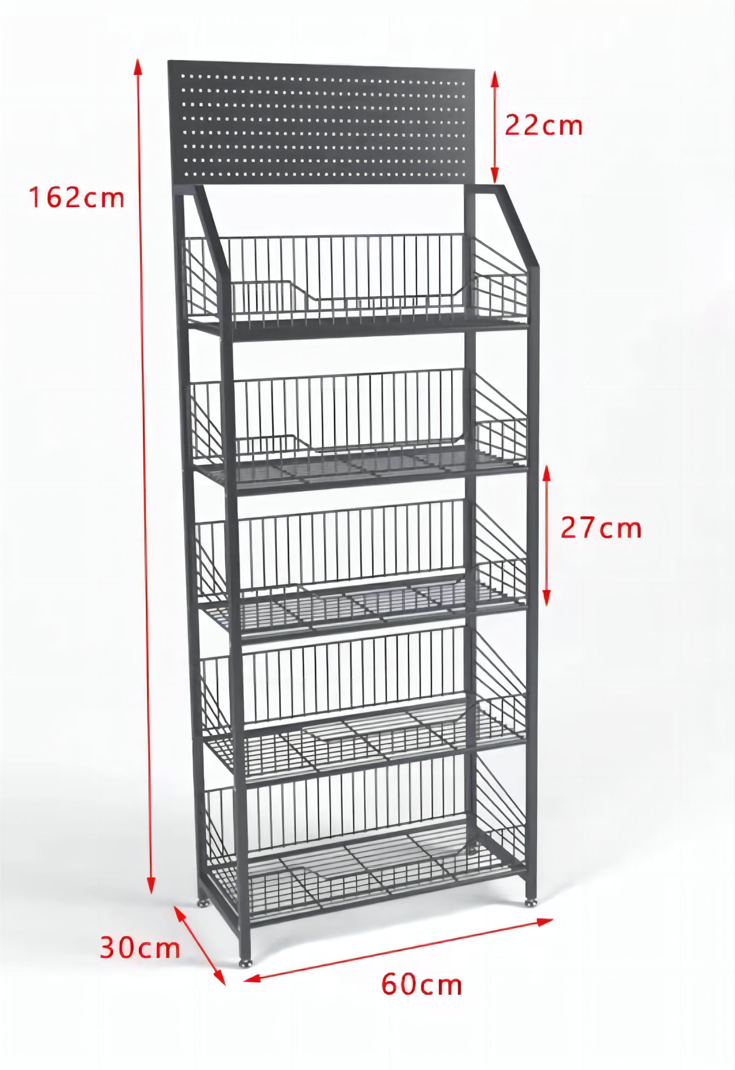 Manufacturers wholesale super low price metal display shelf, cosmetics shelf, snack shelf