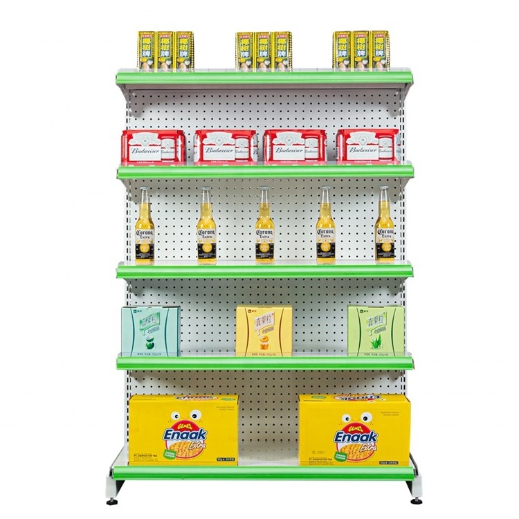 Shop display commercial stainless steel used supermarket shelves for sale