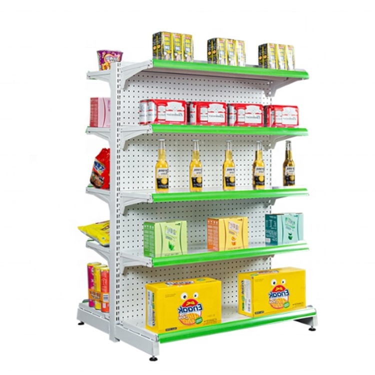 Shop display commercial stainless steel used supermarket shelves for sale