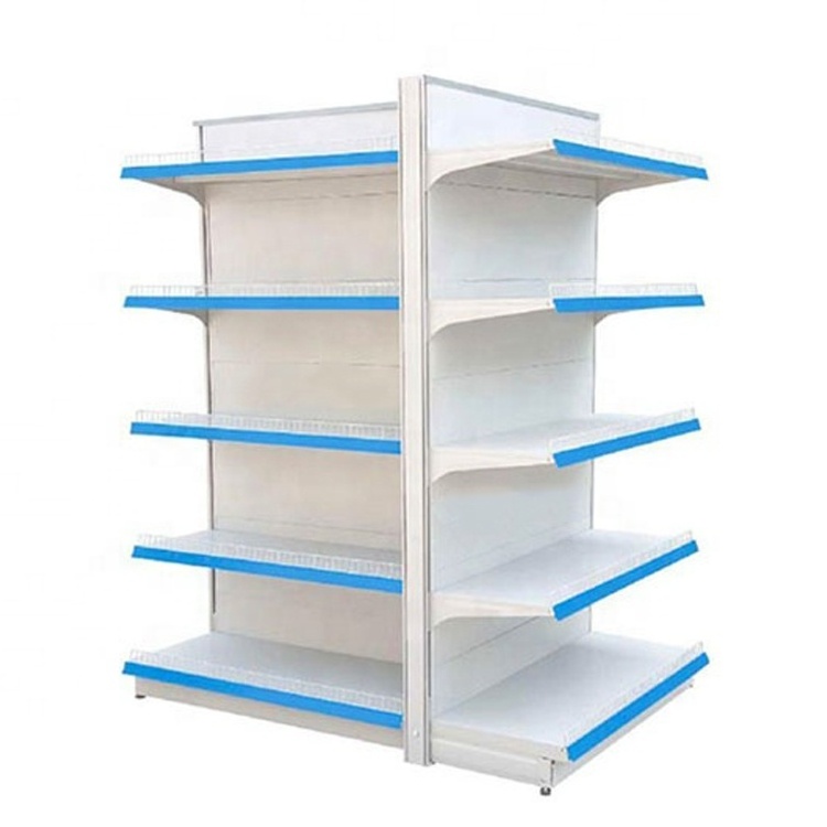 Customized Good Quality storage shelves metal, shelving shop, retail shelf Metal display rack