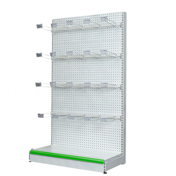 Runda 20 Customized Metal Display Racks Grocery Shelving Supermarket Display Rack Stock Market Hardware Store