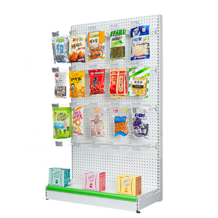 Runda 20 Customized Metal Display Racks Grocery Shelving Supermarket Display Rack Stock Market Hardware Store