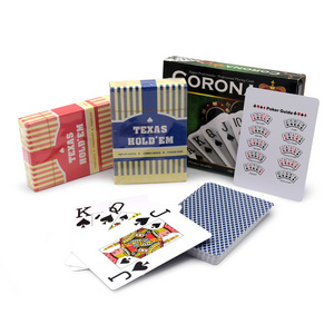 2Sets/Lot Plastic Playing Cards Waterproof Texas Hold'em Poker Cards Narrow Brand PVC Pokers Board Games 2.28*3.46 Inch