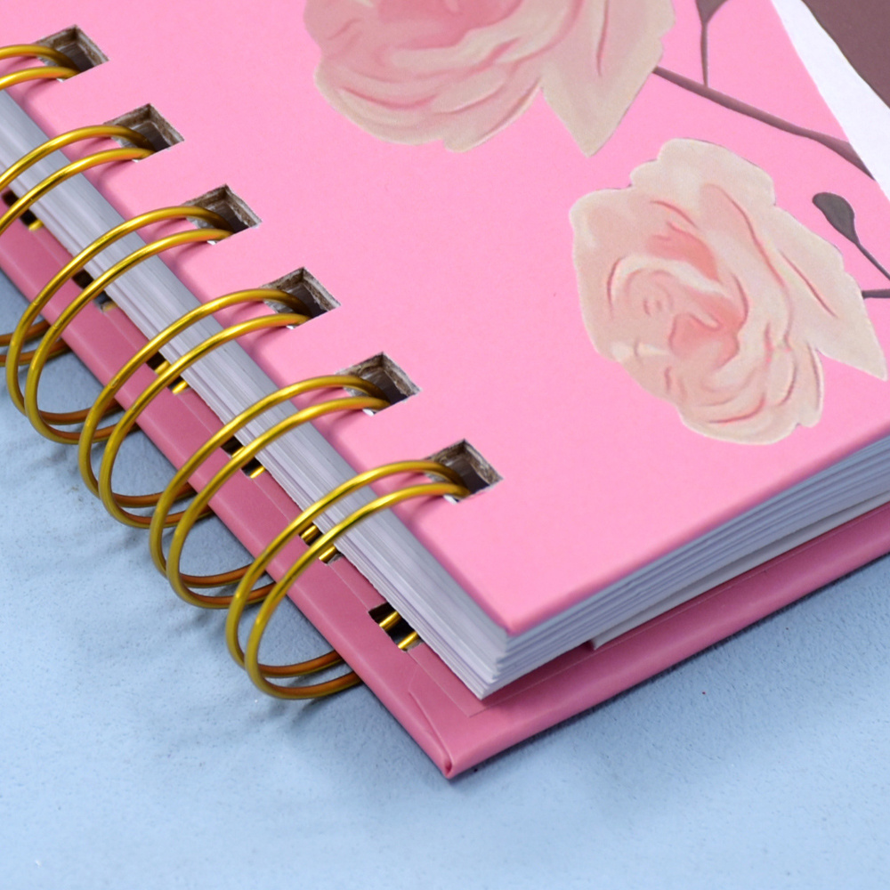 Free Sample Custom 2023-2024 Hardcover  A5 Life Journal Notebook Printed Diary Planner Printing