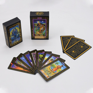 Custom tarot en espanol Oracle Cartas Printing Inspire Positive Affirmation Deck Tarot Card With Guidebook