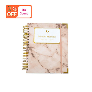 New Design Wire Spiral Notebook Wire Bound 2022 Custom Printing Budget Women Planner