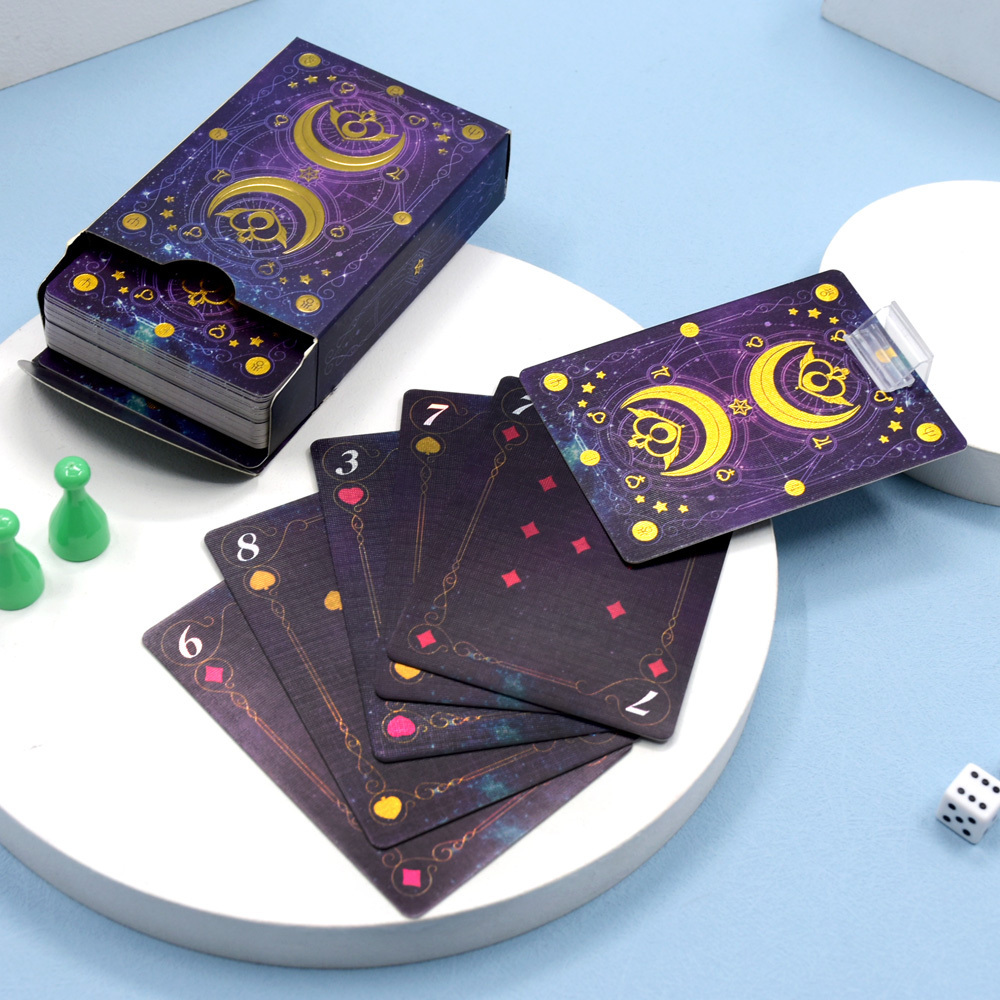 Custom Printing Educational Wholesale Cognitive Oracle Logo Sex Trading Flash Decks Affirmation Tarot Board Game Playing Cards