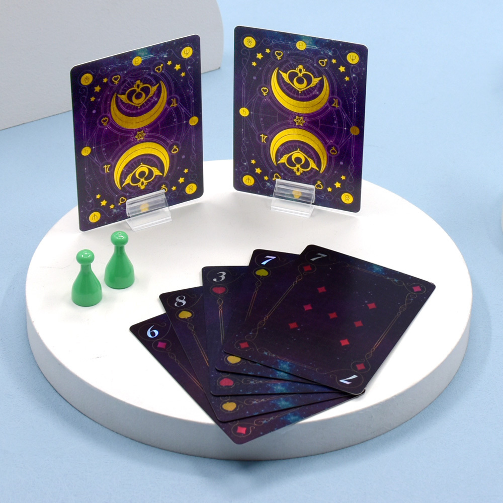 Custom Printing Educational Wholesale Cognitive Oracle Logo Sex Trading Flash Decks Affirmation Tarot Board Game Playing Cards