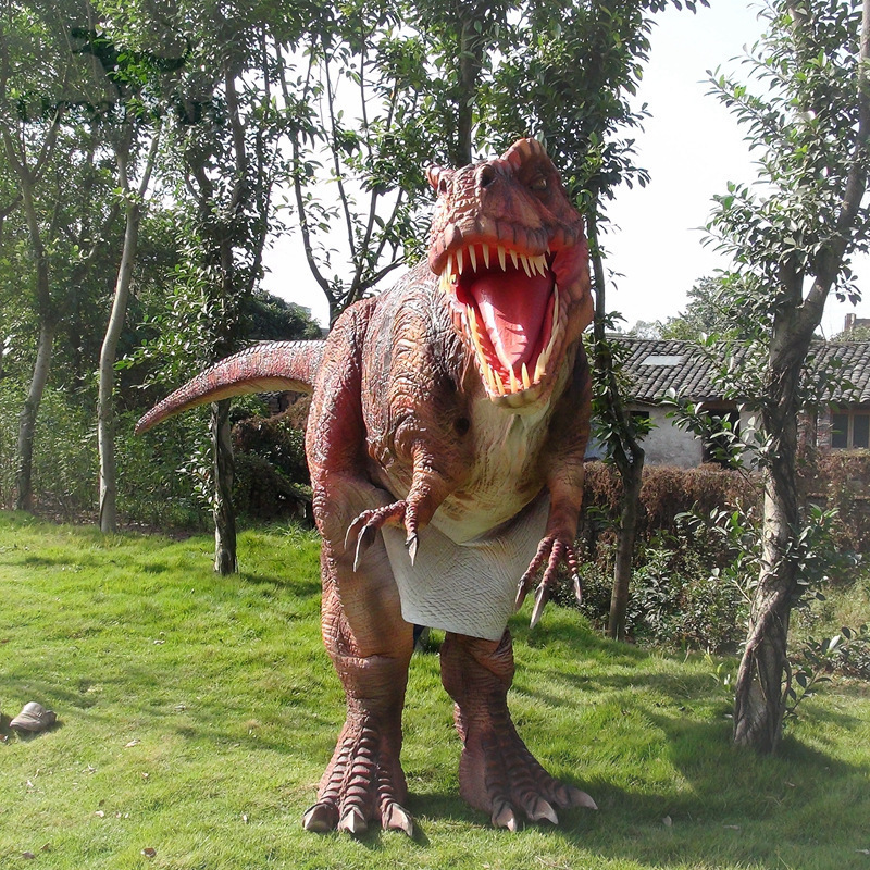 Jingujin New Trend adult t-rex dinosaur mascot costume par simulation costume de dinosaure for park