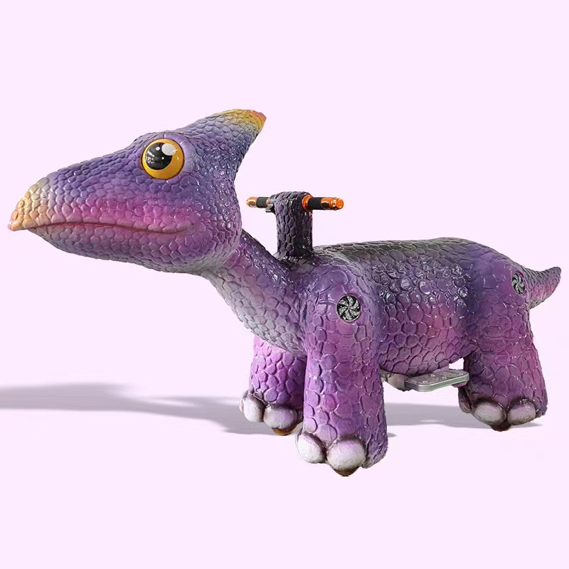 Jingujin  walking dinosaur animatronic ride on faultless walking rideable dinosaur animatronic ride robot for zoo