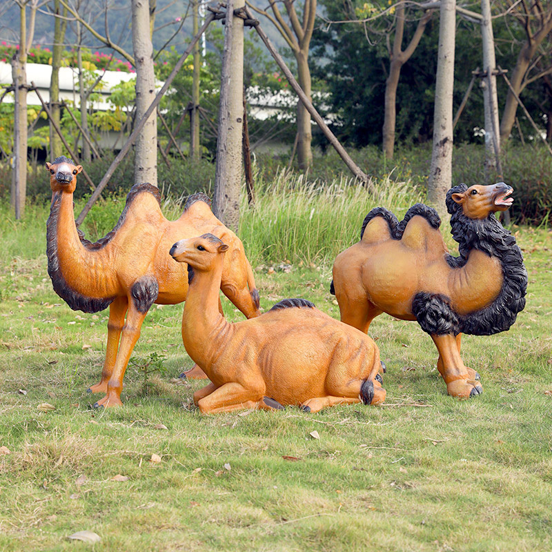 Jingujin New fiberglass sculpture true to life custom large sculpture fiberglass for amusement park