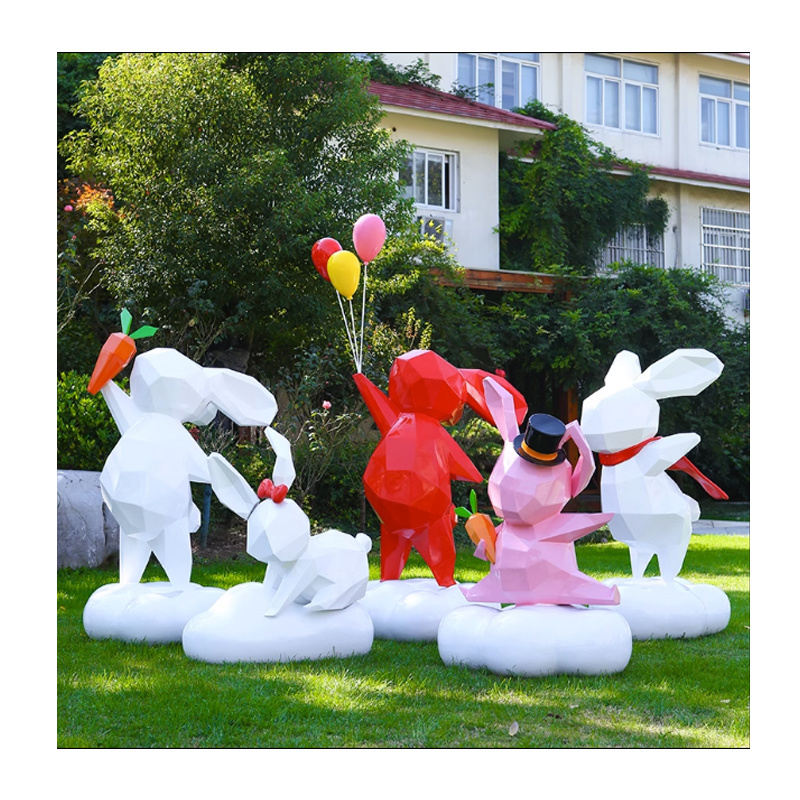 Jingujin Best Price life size fiberglass mickey mouse sculpture Highly decorative fiberglass fish sculpture