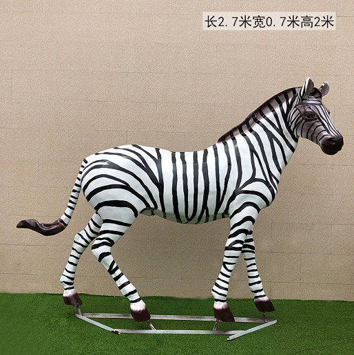 Jingujin Direct Selling fiberglass sculpture weight Strength fiberglass giraffe sculpture