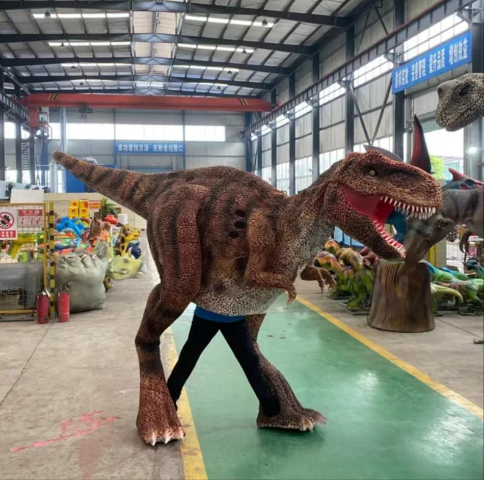 Jingujin New Trend adult t-rex dinosaur mascot costume par simulation costume de dinosaure for park