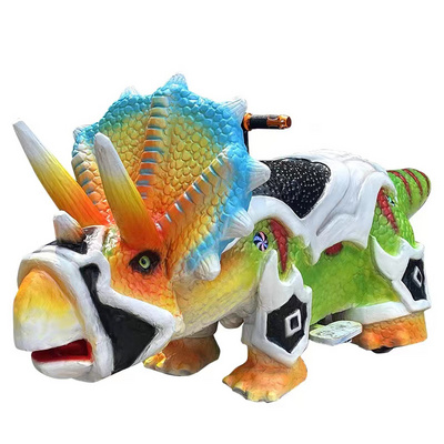 Jingujin  walking dinosaur animatronic ride on faultless walking rideable dinosaur animatronic ride robot for zoo