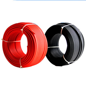 TUV Approval XLPO Insulated Tinned Copper Solar Wire 4MM 6MM 10MM 16MM 25MM PV Cable DC Solar Power Cable