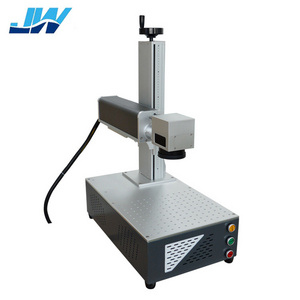 JW Disassembled  Desktop Mini Galvo Scanner Align System All In One  Raycus Max Fiber Laser Nameplate Marking Machine