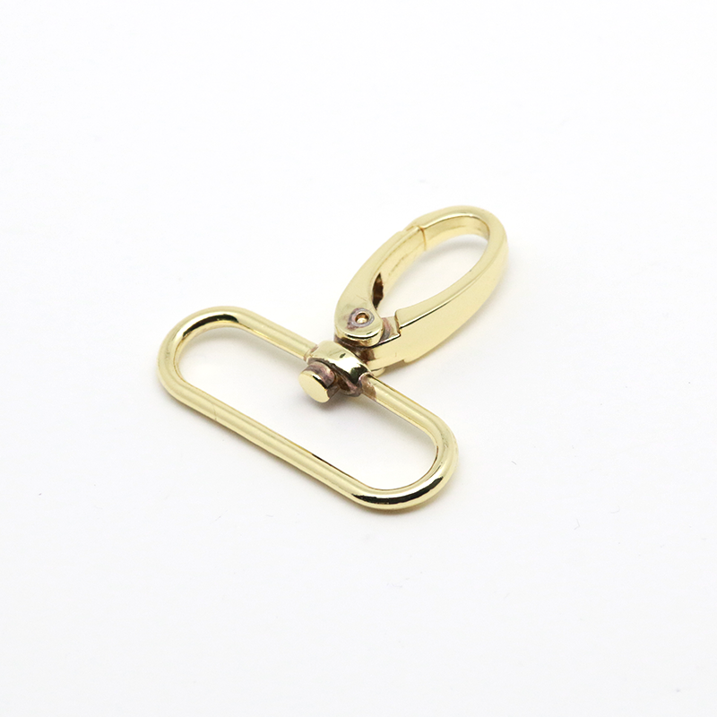 Trendy bag accessories swivel snap hook handbag clasps keychain ring hook purse hook