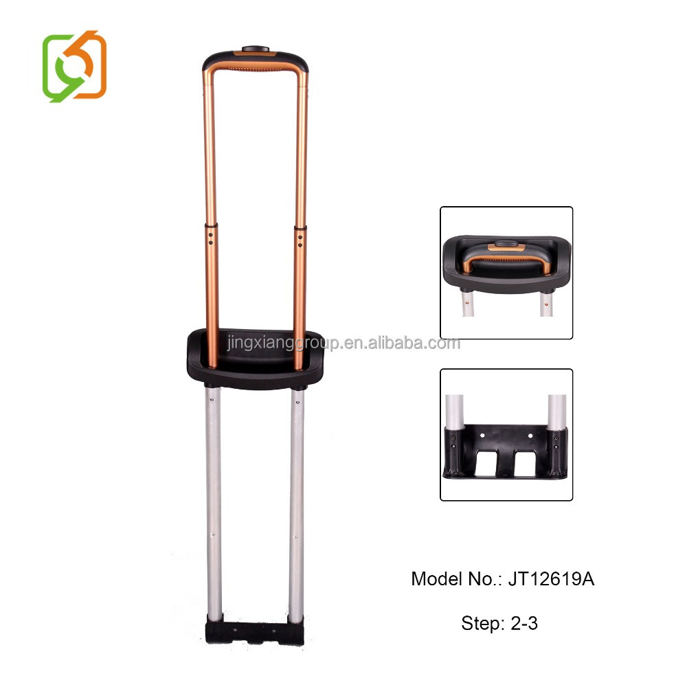 Factory supply custom luggage spare parts telescopic luggage Handle trolley handle