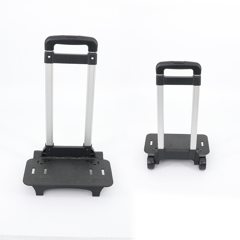 Custom foldable adjustable luggage trolley kids trolley with wheel and telescopic handle tooling cart