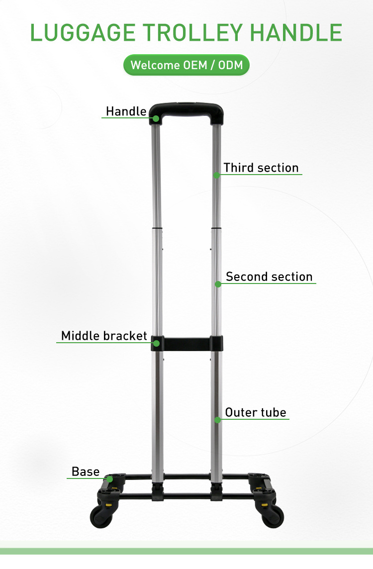 warehouse portable hand luggage hand truck dolly moving aluminum folding pet trolley