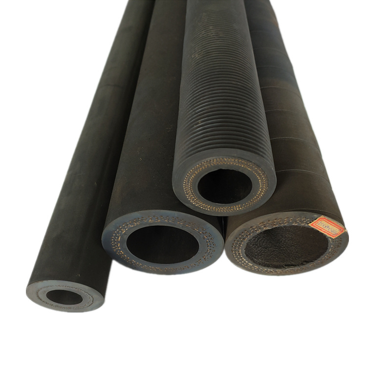 Wear-resistant rubber hose for grouting and discharging mud in subway tunnel