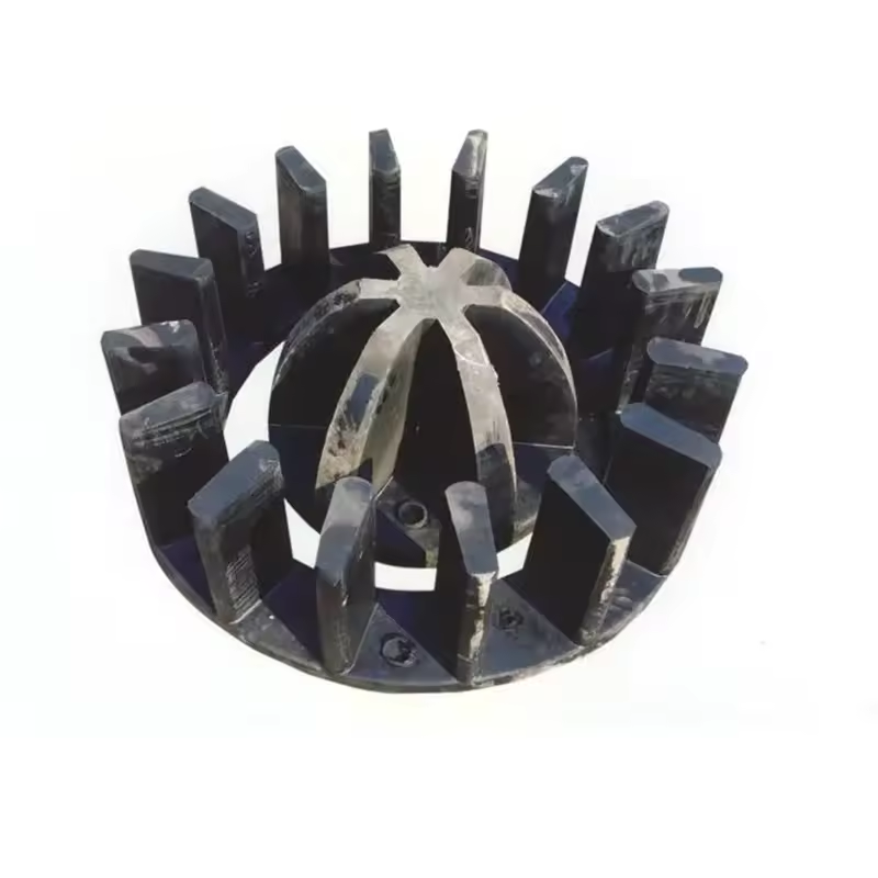 slurry pump spare parts rubber impeller rubber plate liner cover plate liner rubber liner