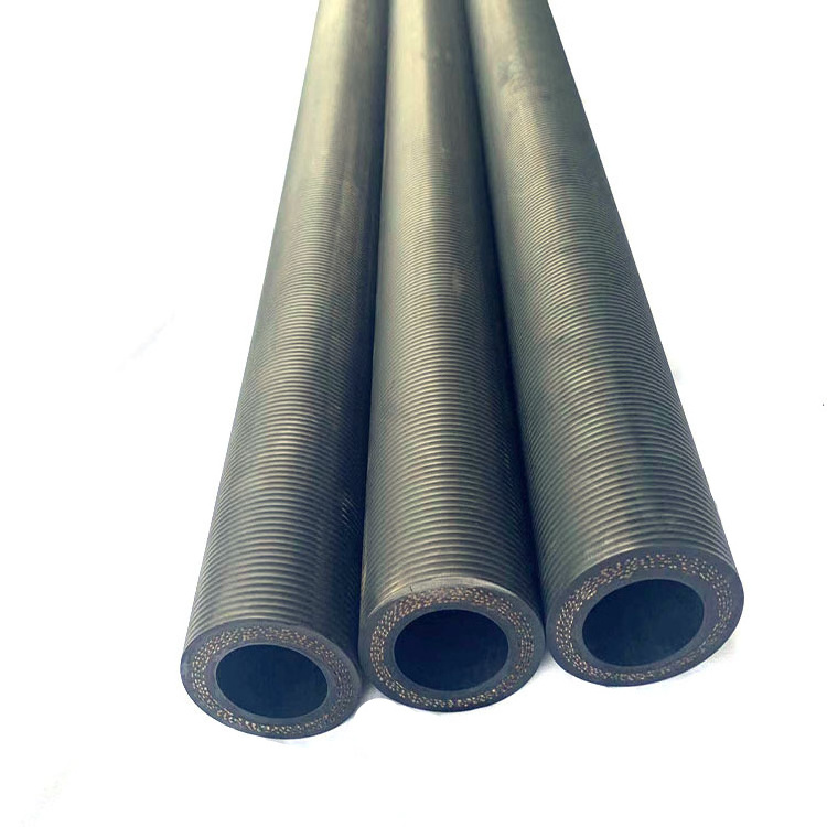 Wear-resistant rubber hose for grouting and discharging mud in subway tunnel