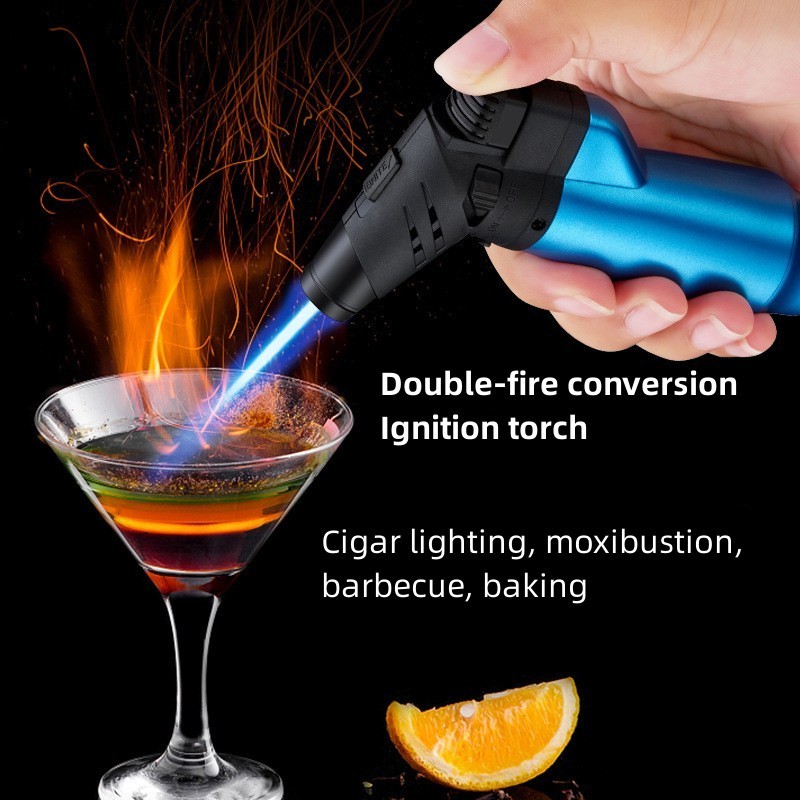 Portable Outdoor BBQ Kitchen Torch Welding Jet Lighter Refillable And Windproof Pocket Lighter Cool Great Gift Idea For Men