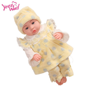 Lifelike bebe reborn lovely 45cm silicone vinyl doll baby reborn realistic doll for kids