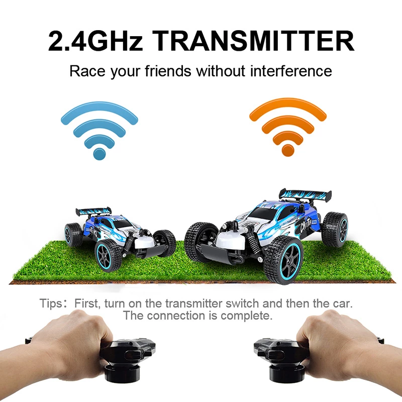 RC Car High Speed Car Radio  Machine 1:20 Remote Control Car 20km/h Toys For Children Kids Gifts RC Drift