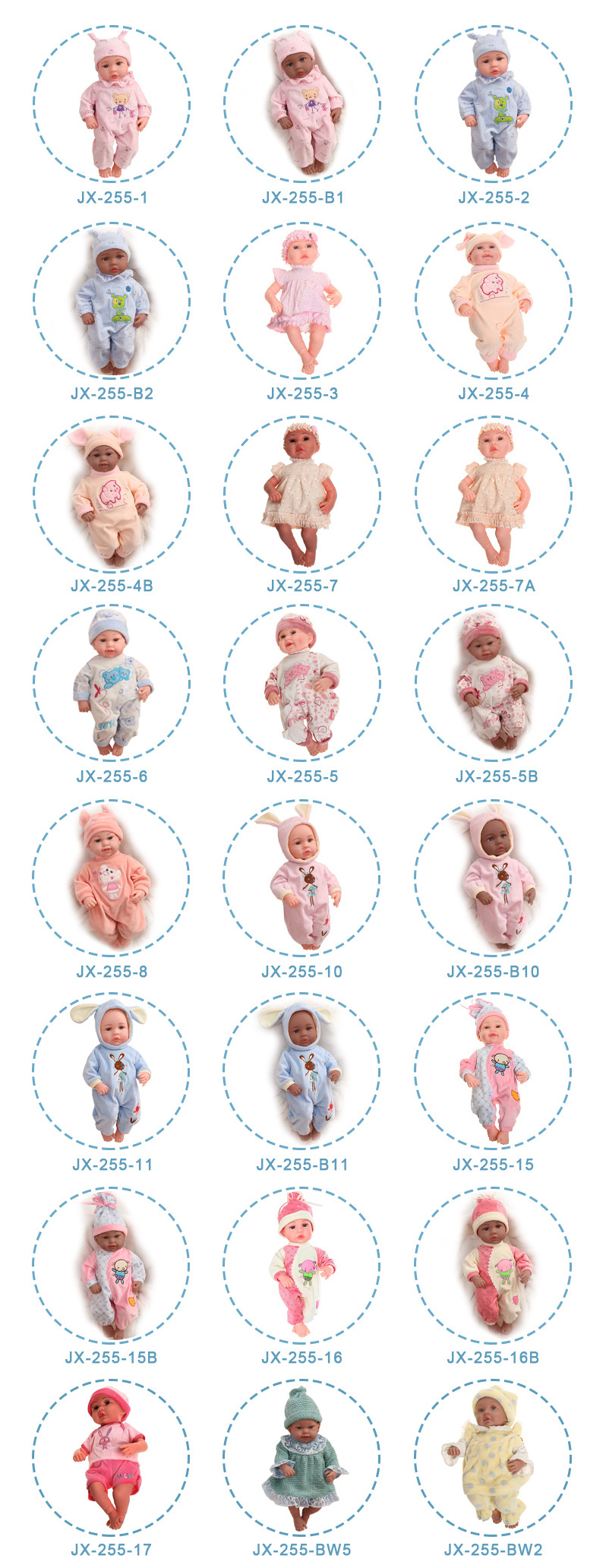 Lifelike bebe reborn lovely 45cm silicone vinyl doll baby reborn ...