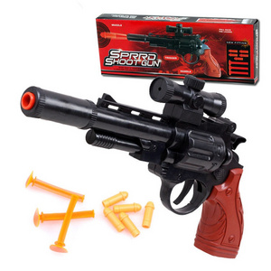 Hot Sale Lifelike Revolver Gun Toys Safe Soft Bullet Pistol Gun Toys For Boys