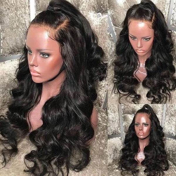 Wholesale Human Hair Glueless Transparent HD Wigs Lace Front Wigs Deep Wave HD Lace Frontal Brazilian Human Hair Wigs