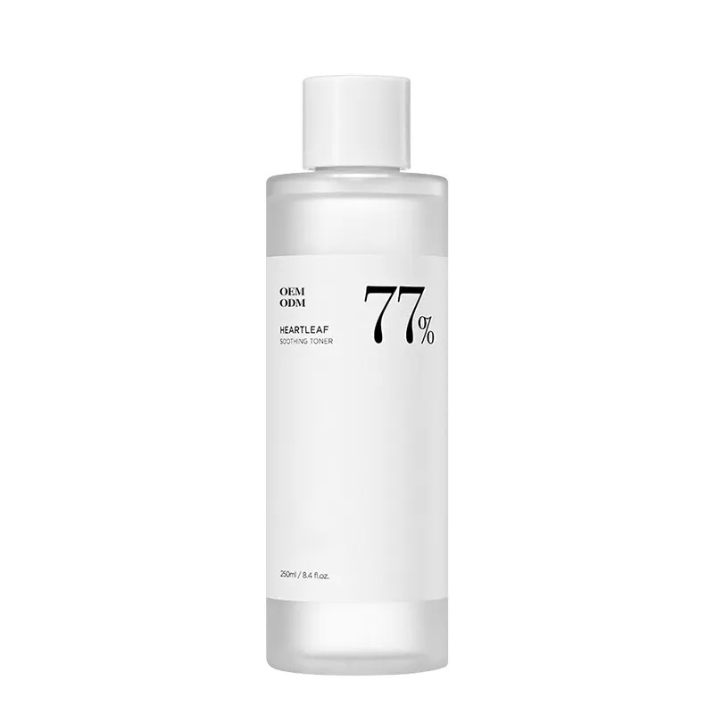 OEM 250ml Skin Trouble Care Calming Skin Refreshing Hydrating Purifying Heartleaf 77% Soothing Facial Toner