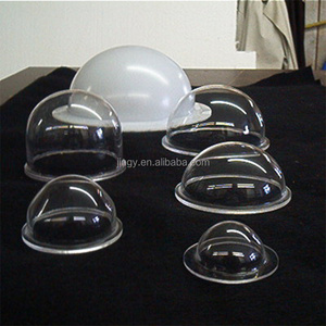 Fast Delivery Large Plastic Pmma Plexiglass Hemisphere Acrylic Dome with Flange Acrylic Hemisphere