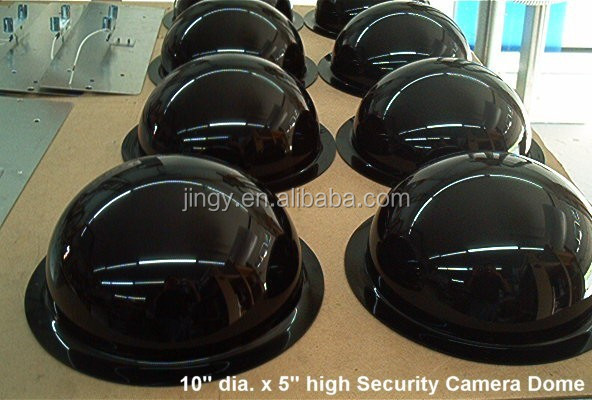 Fast Delivery Large Plastic Pmma Plexiglass Hemisphere Acrylic Dome with Flange Acrylic Hemisphere