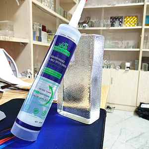 Strong Special Crystal Glass Brick Glass Glue Transparent Structural Adhesive With Good Durability