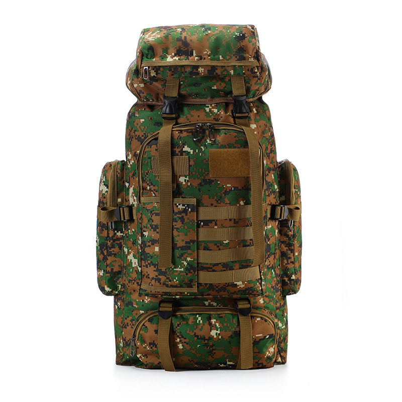 wholesale custom oxford 900d outdoor hiking tactical bag 80l waterproof molle camo backpacks 80l rucksack