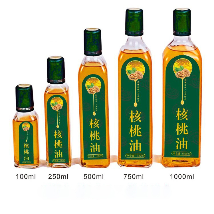 Custom Oil Bottle Kitchen Label Private Waterproof Oil Proof Stickers for Edible oil