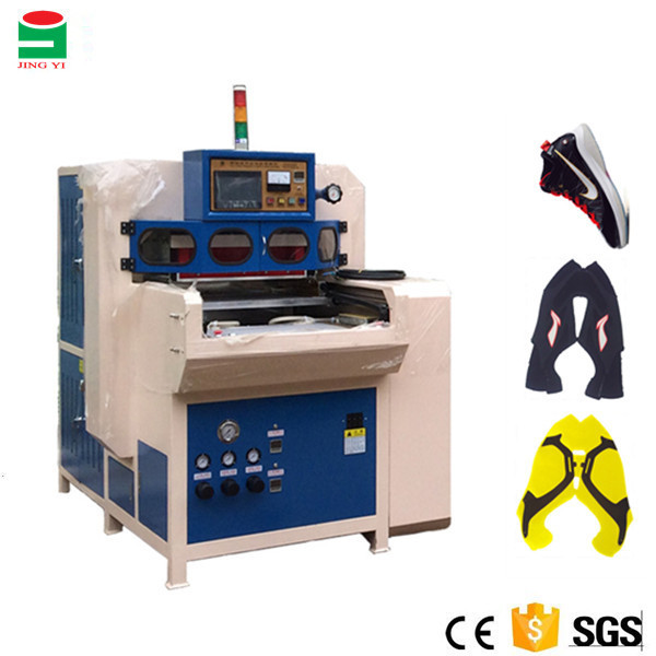 Two side shuffle disc high frequency welding and cutting machine