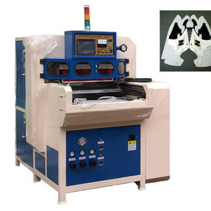 Two side shuffle disc high frequency welding and cutting machine