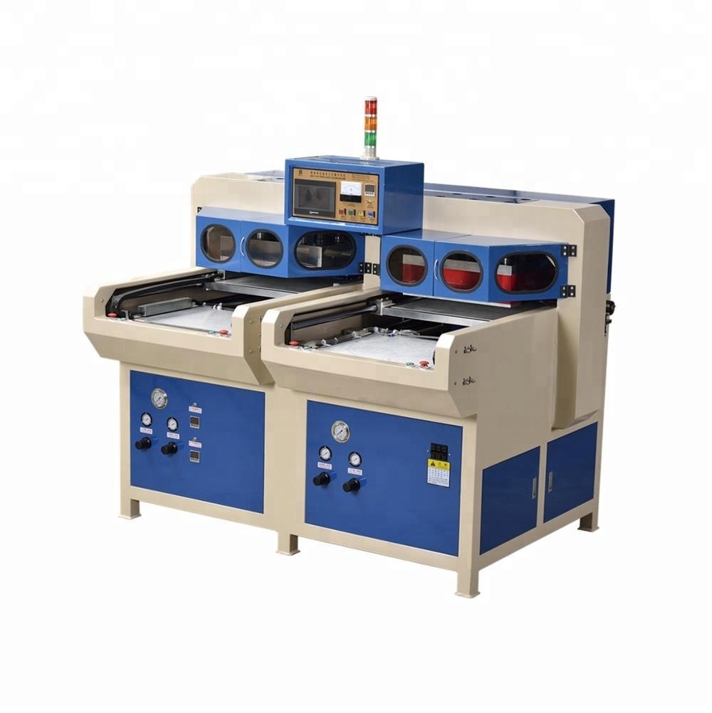 10.8KW Seamless Stacked Side by Side Hot Press and Cold Molding high frequency welding machine