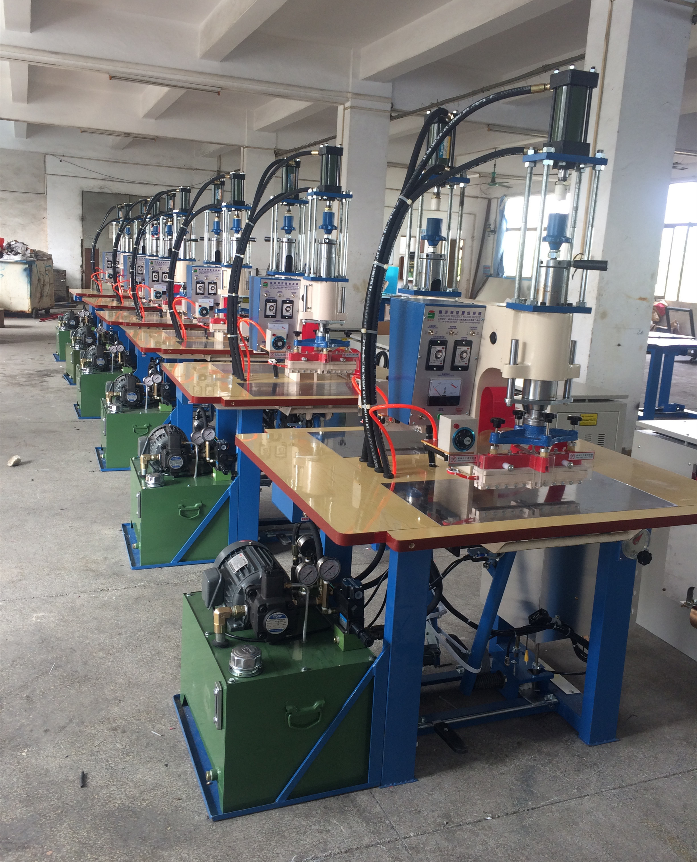 High Frequency Induction PVC Shoes Upper Welding Machine, Hydraulic High Frequency Plastic Welding and Cutting Machine