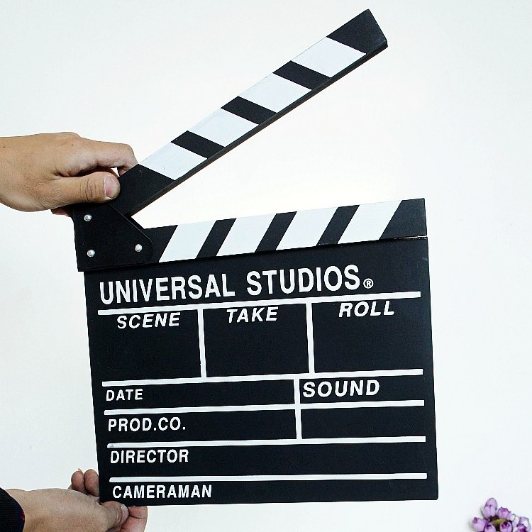 JingYing factory price director film movie clapper board